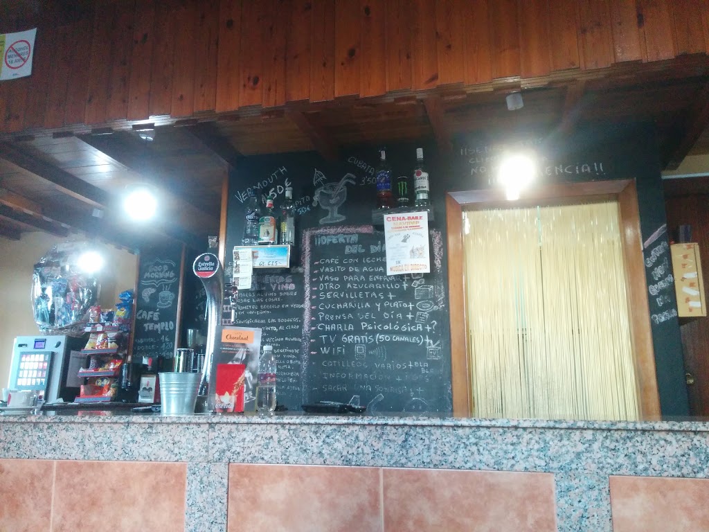 Cafe Bar A Zarra — Carta