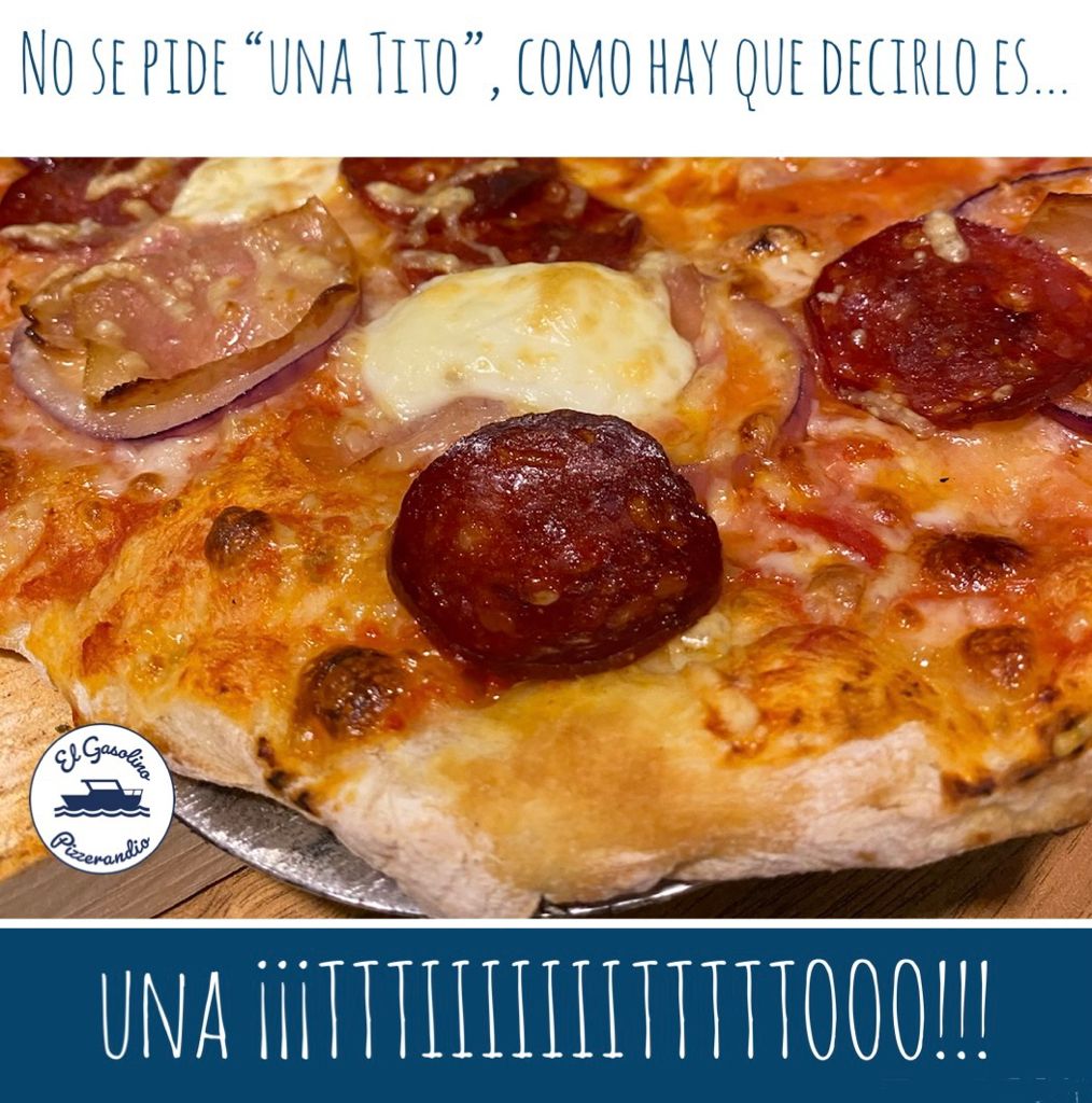 El Gasolino Pizzeria — Pizza