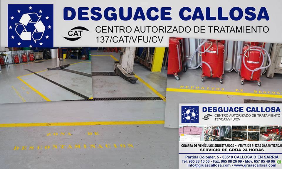 Desguace Callosa y Taller Fausto, S.L.U.