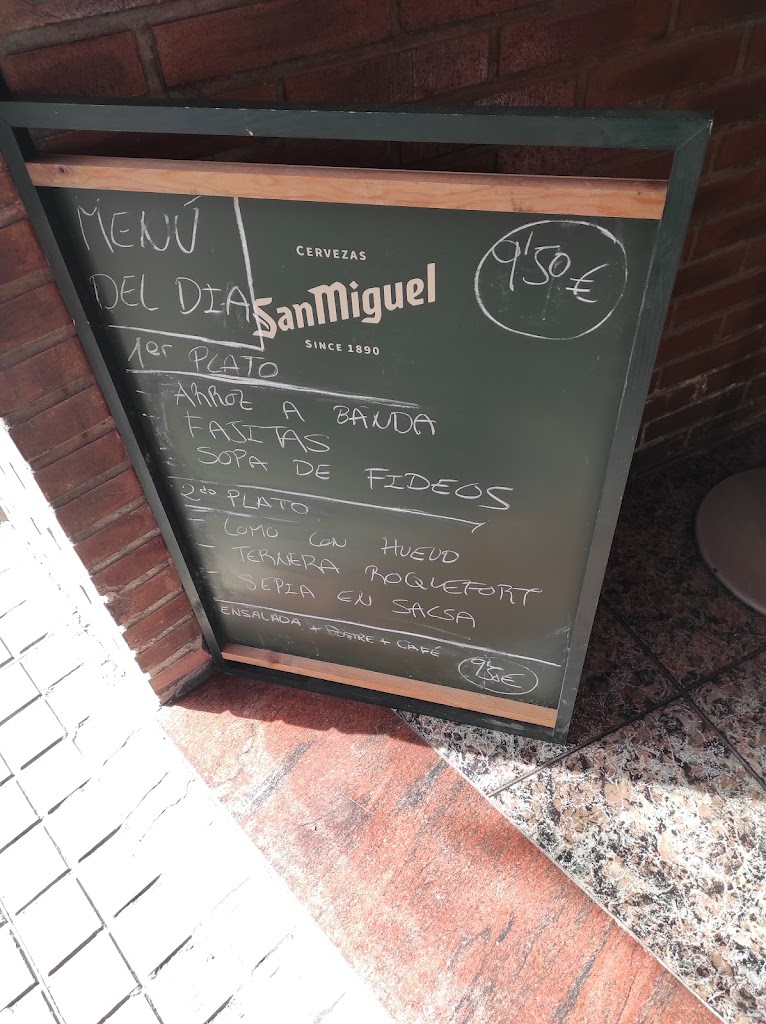 Bar - Restaurante Nou Raco del Tirador — Carta