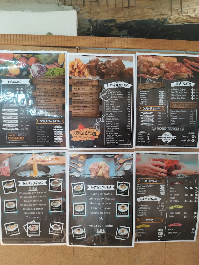 Meson El Rancho — Carta
