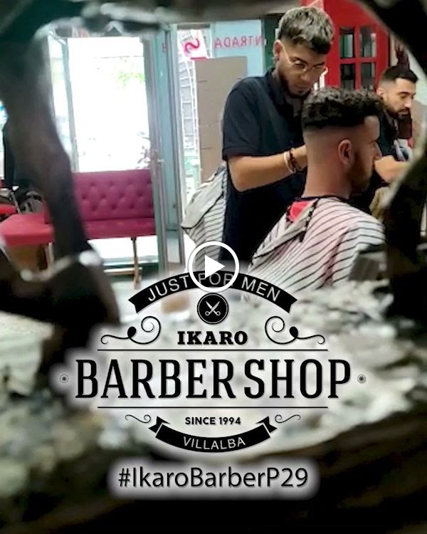 Ikaro barber P29 CC Los Olivos. Barberia peluqueria de caballeros — Peinado