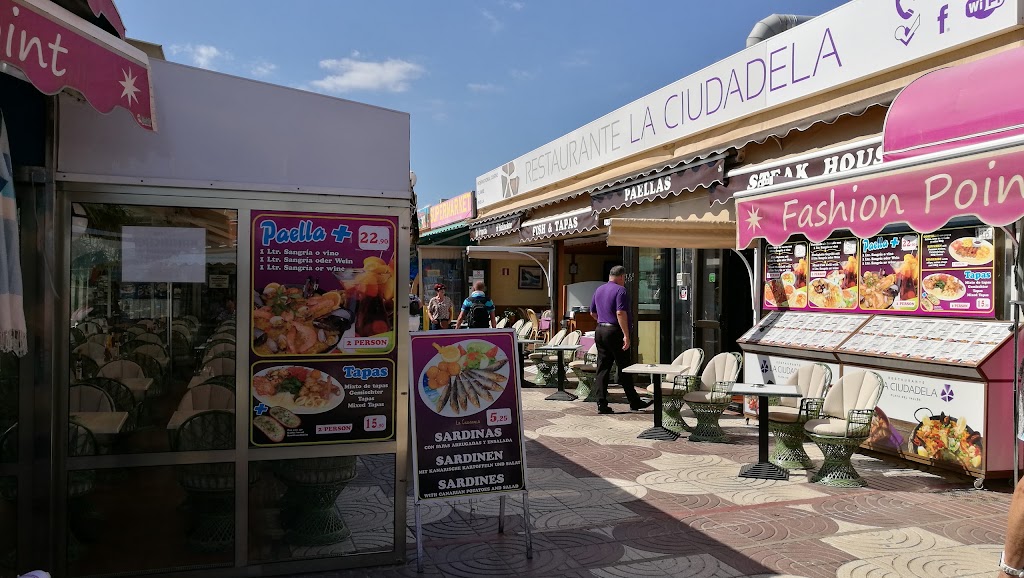 Restaurante La Ciudadela — Carta