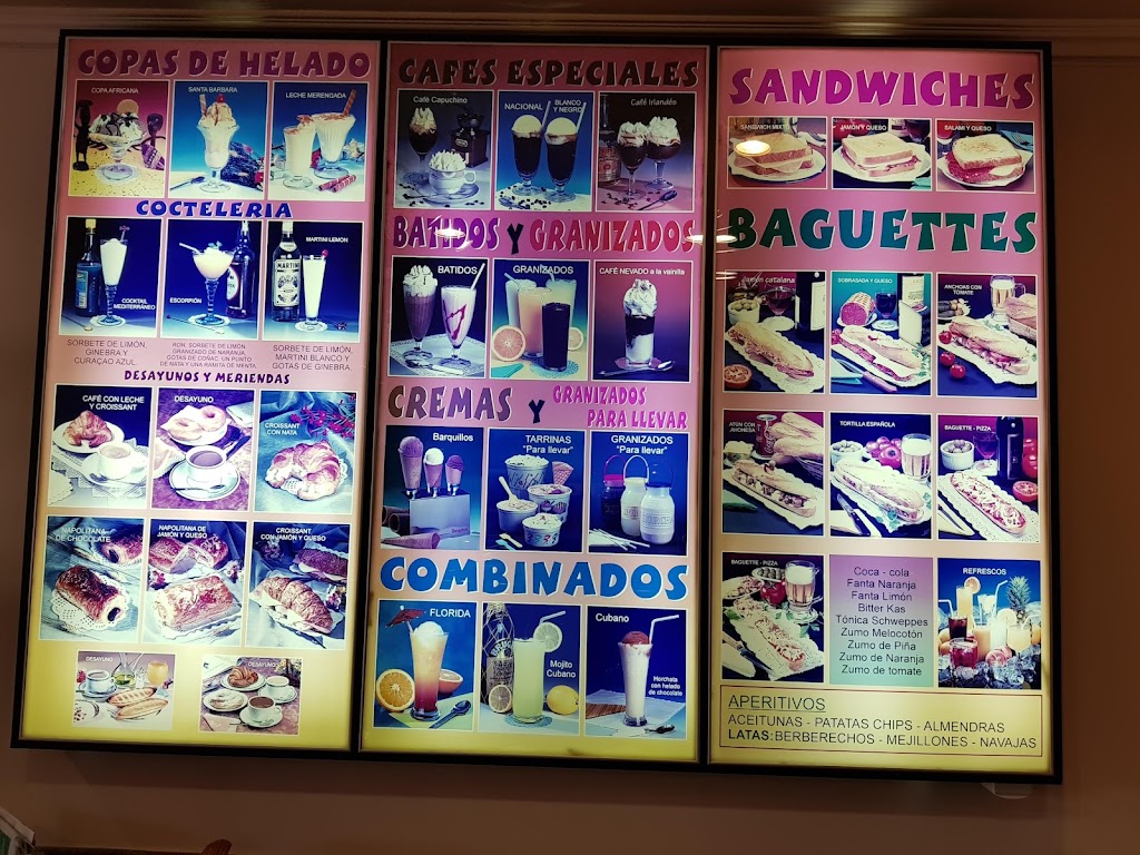 Dober Cafeteria Bocateria — Carta