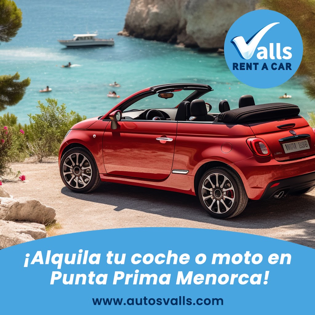 Valls Rent a Car - Alquiler coches Menorca