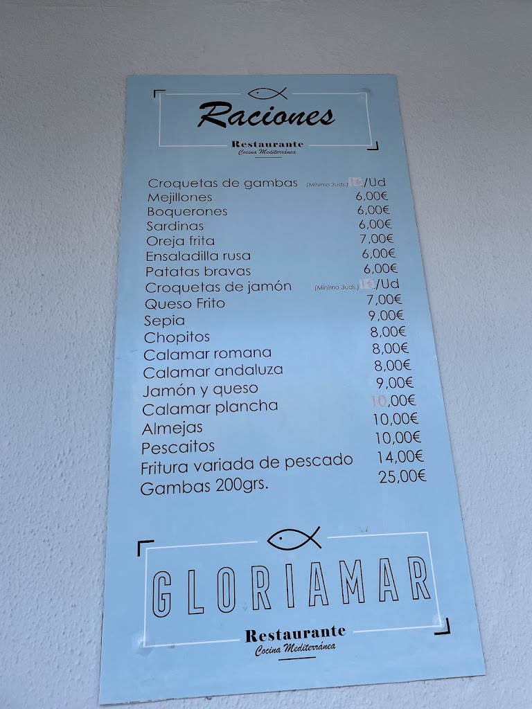 Gloria Mar — Carta