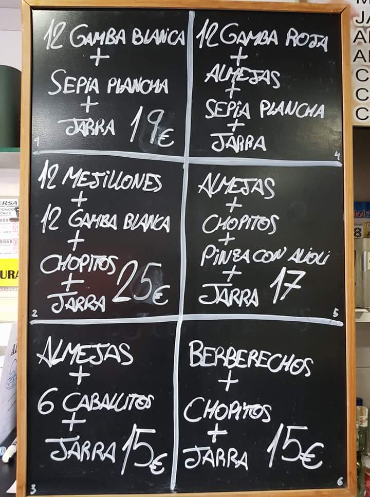 Bar Adrian — Carta