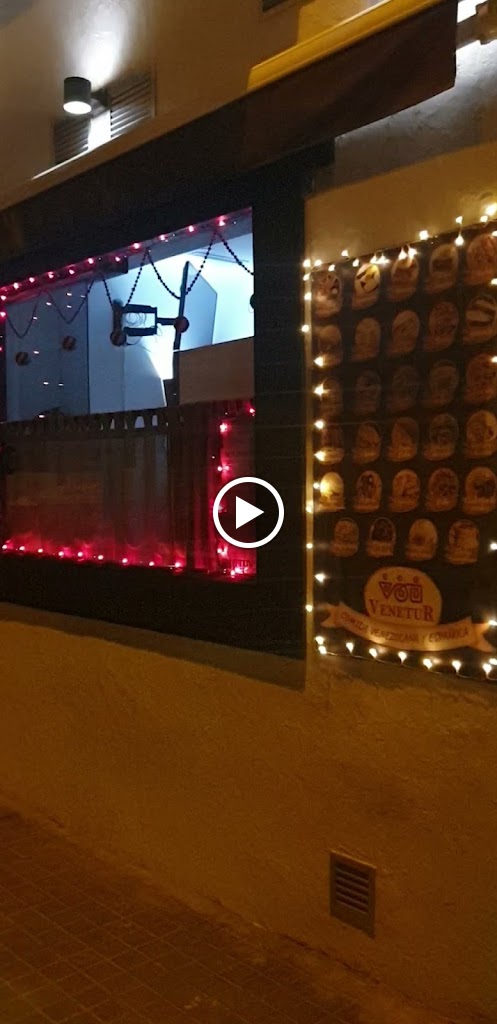 Bar cafeteriaVenetur comida venezolana en puerto de sagunto — Videos