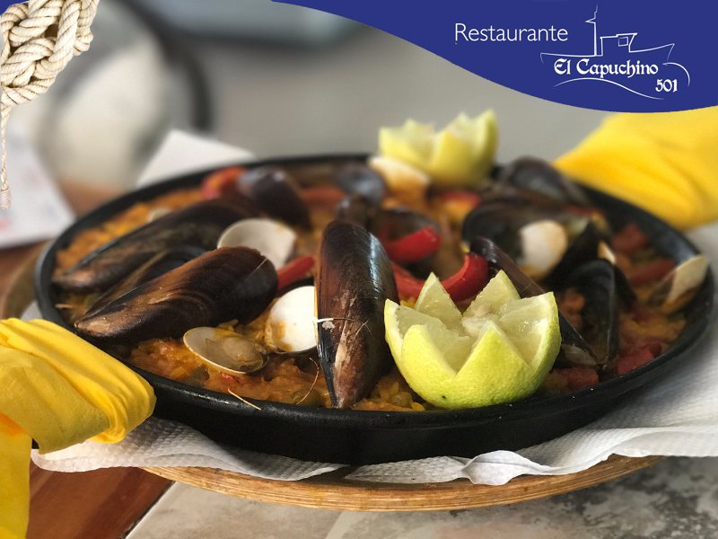 El Capuchino 501 Bar Restaurante — Paella