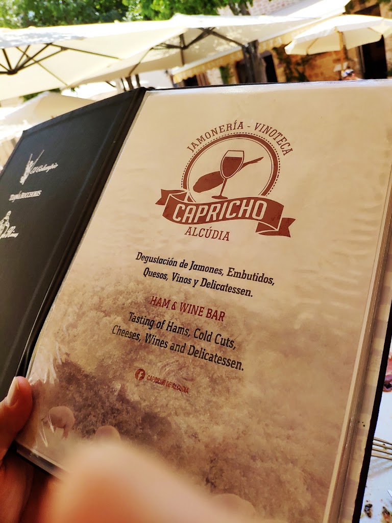 Capricho de Alcudia — Carta