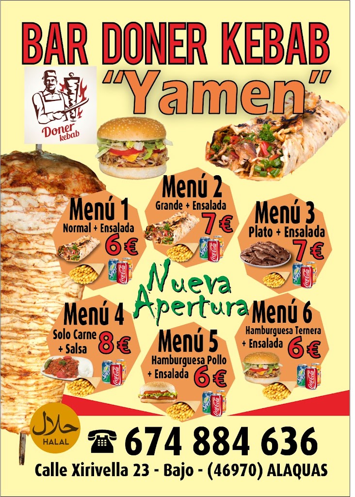 Bar Doner Kebab "Yamen" — Del propietario