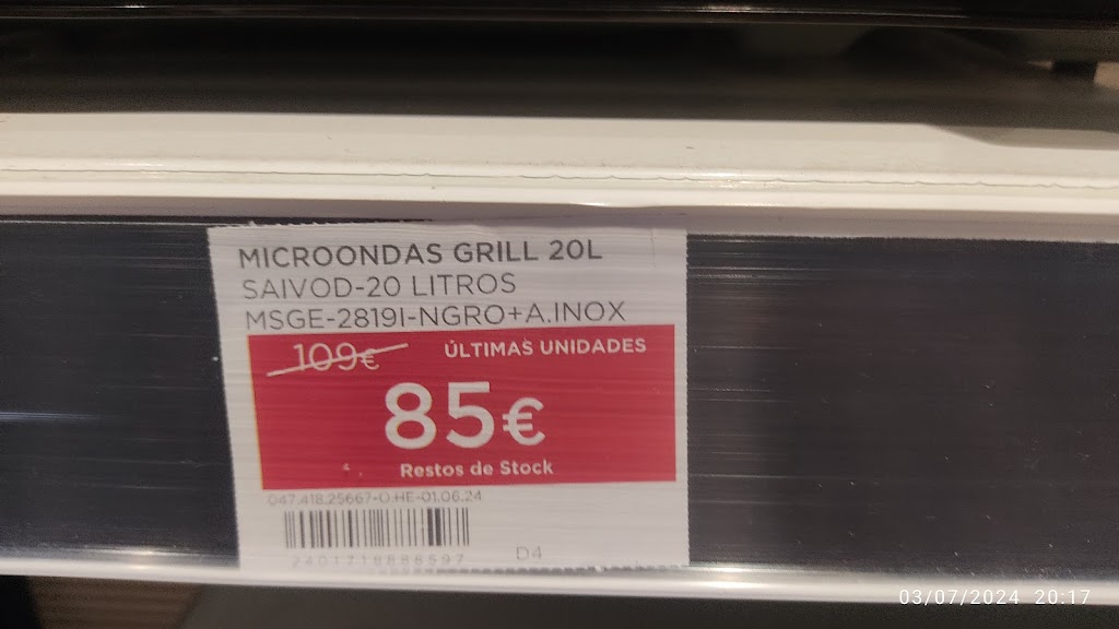 Parking El Corte Ingles