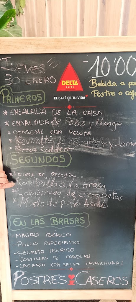 Restaurante Club de Tenis. Totana — Carta