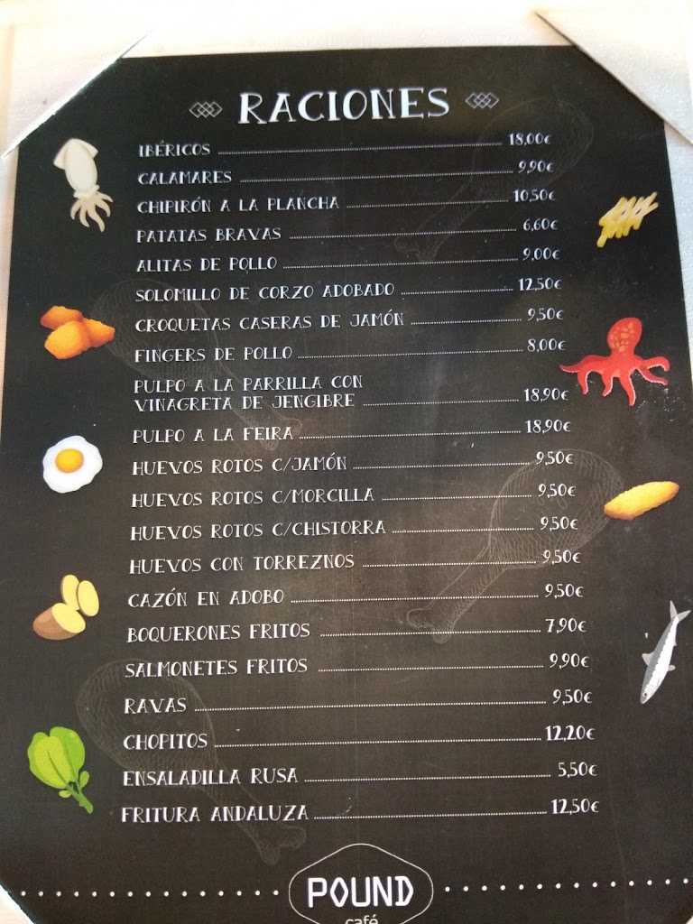 Pound Cafe — Carta