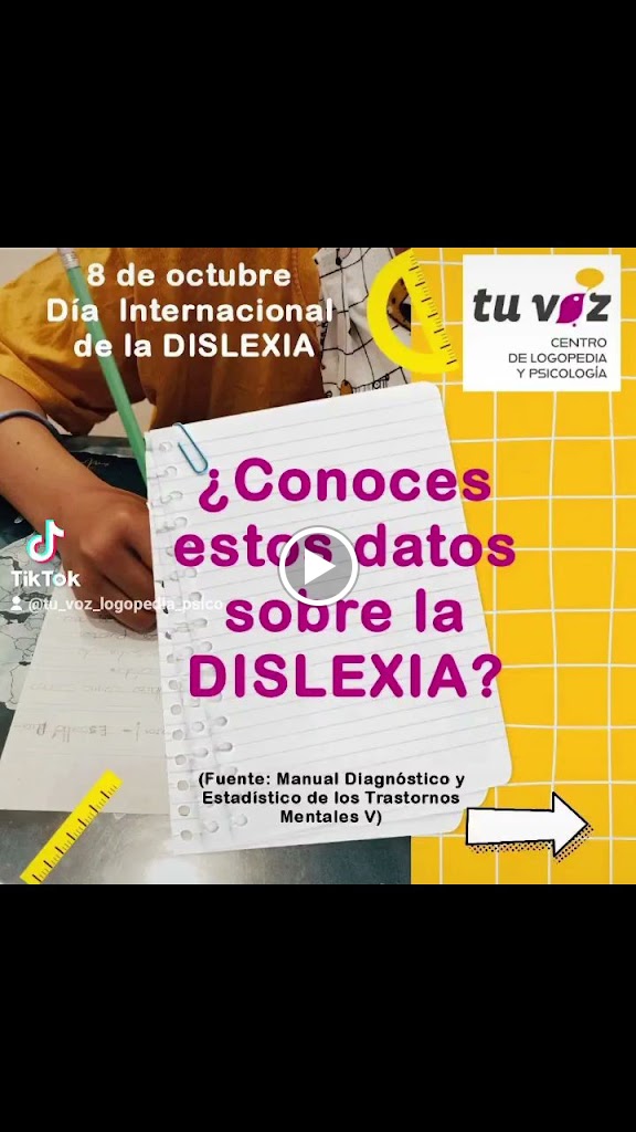 Tu Voz Logopedia y Psicologia — Del propietario