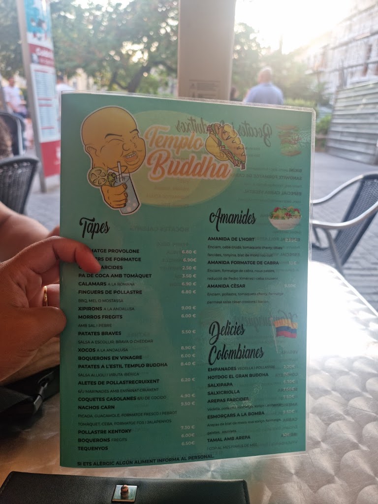 TEMPLO BUDDHA — Carta