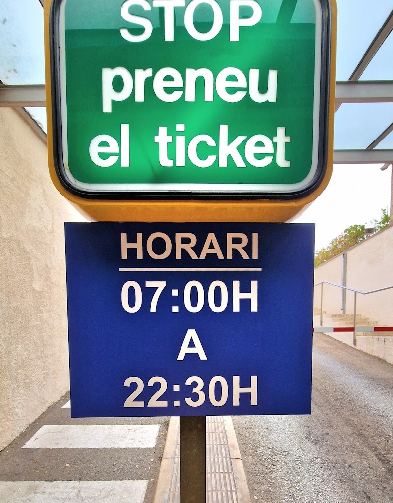 Parking del Passeig — Del propietario