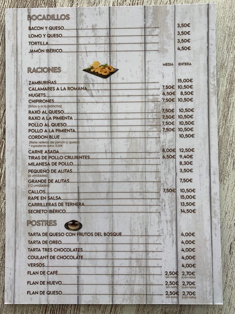 Selecta caffe — Carta