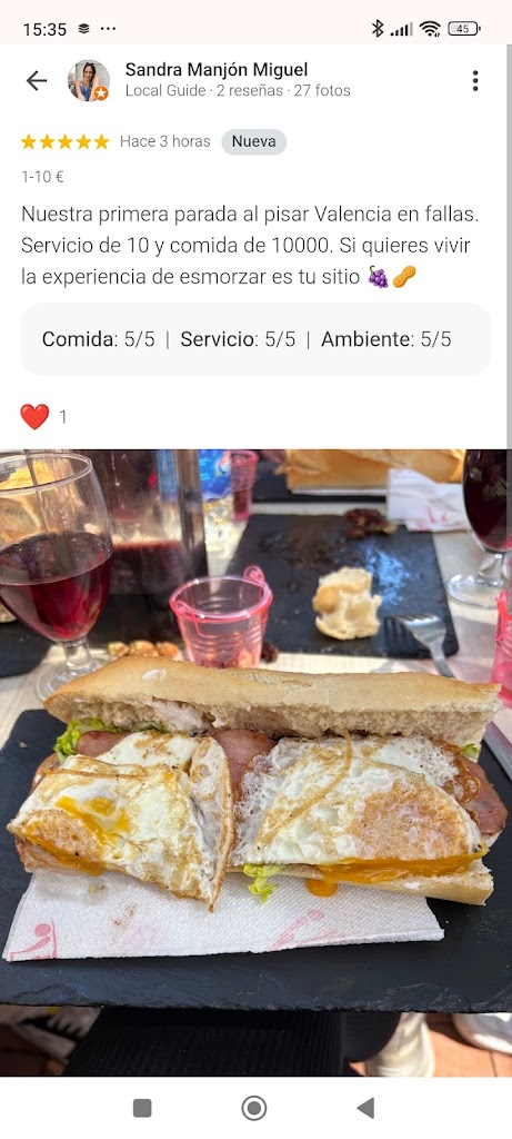 Mejores almuerzos . Bar neus.. — Mas recientes