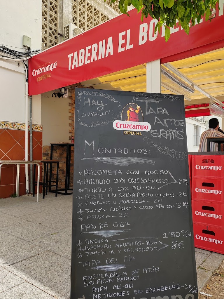 Taberna el botellin — Carta