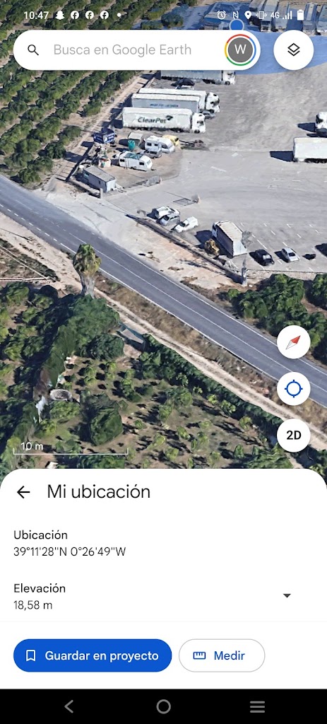 Parking camiones truncks