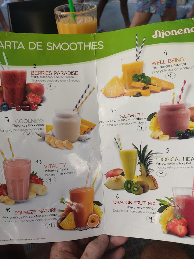 Gelateria Orxateria CASA PENA — Carta