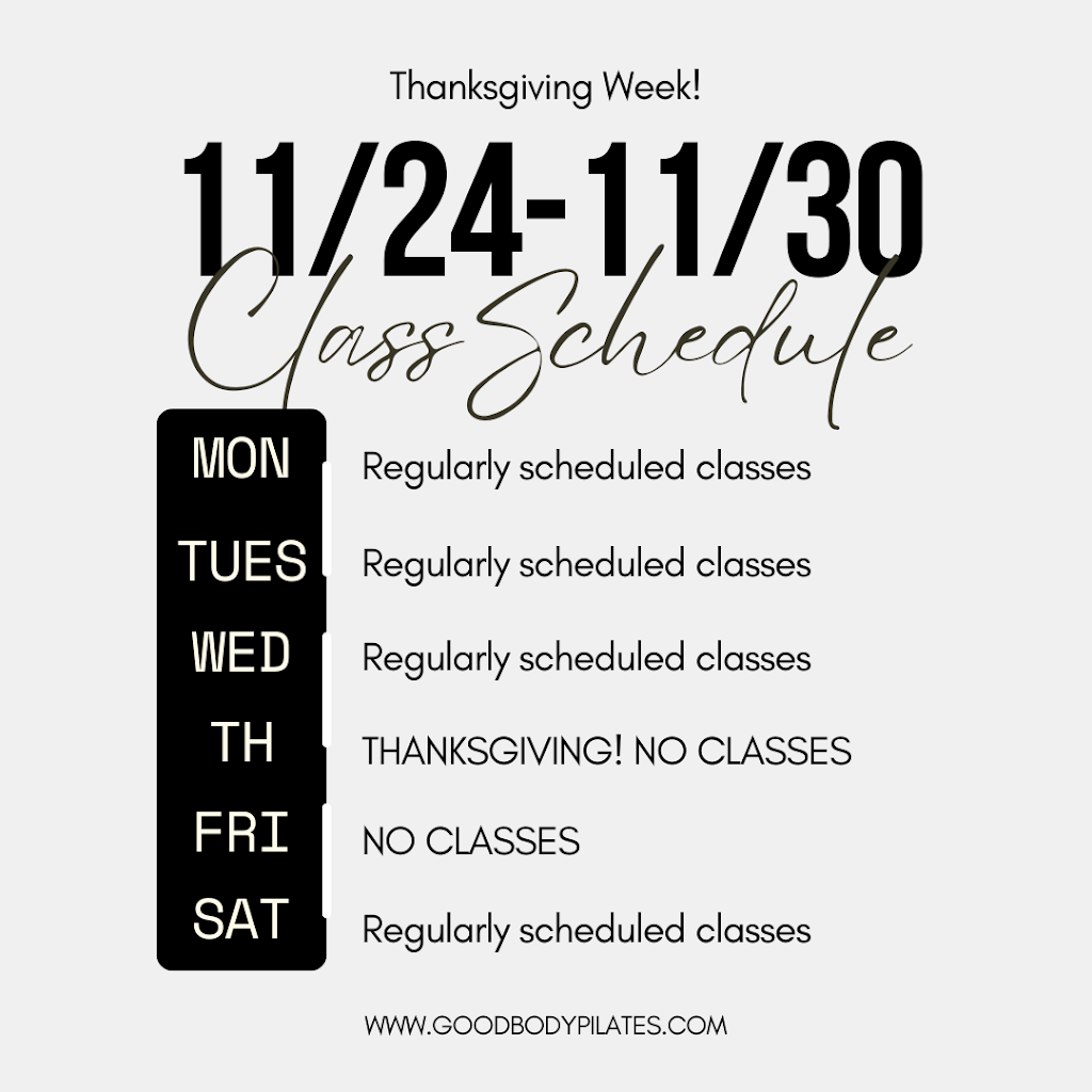  Good Body Pilates Studio