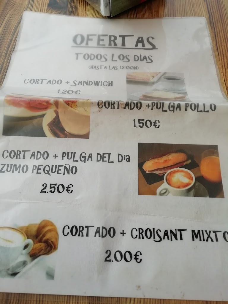 Bar Need You — Carta