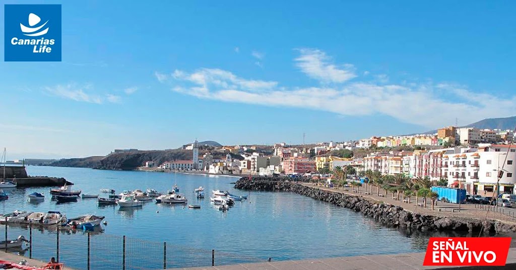 Camara en vivo Candelaria, muelle