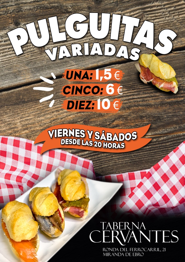 TABERNA CERVANTES — Carta