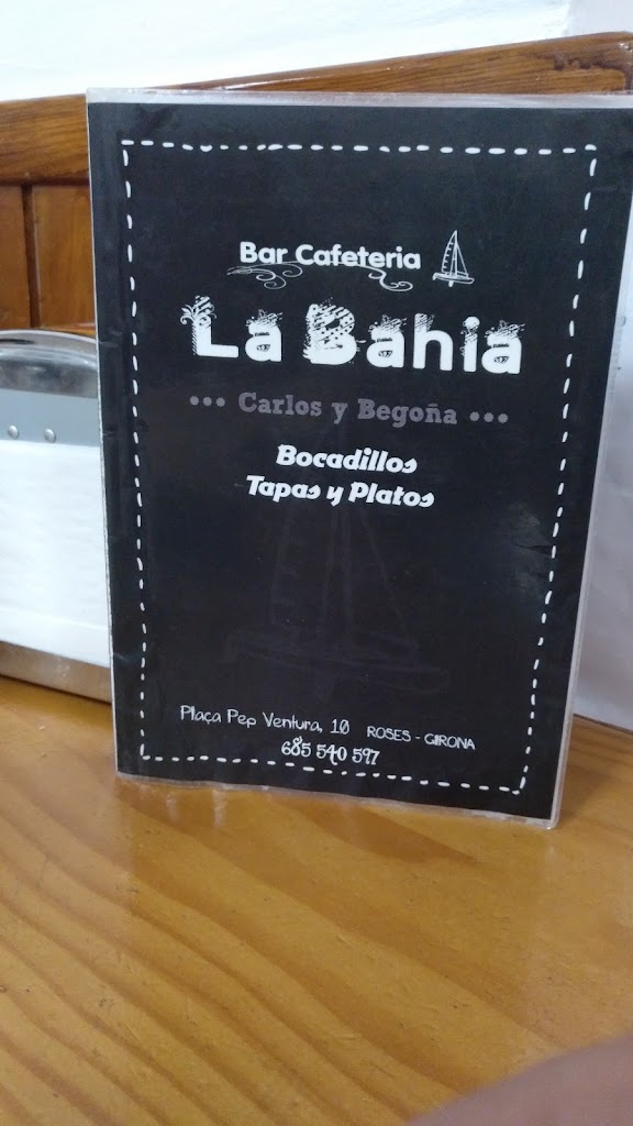 La bahia — Carta