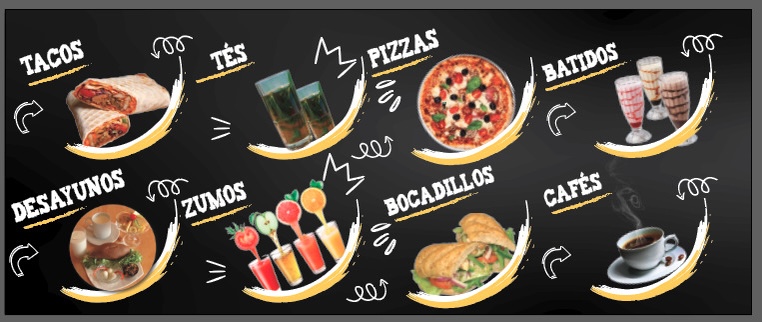 Cafeteria Los Hermanos — Carta