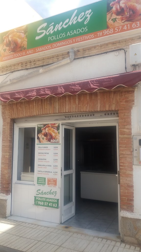 Asador de Pollos anita — Carta