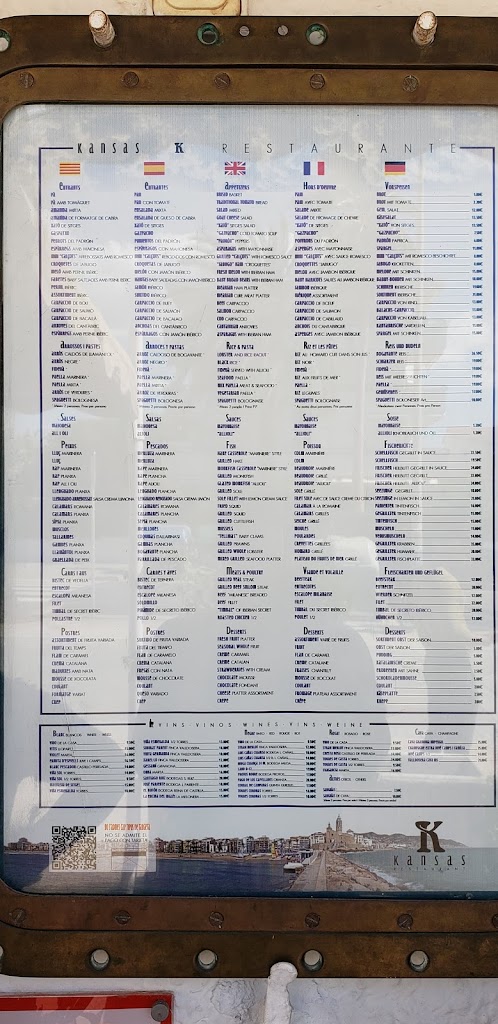 Kansas Restaurant — Carta