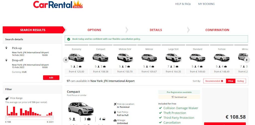 Car Rental Deals — Del propietario