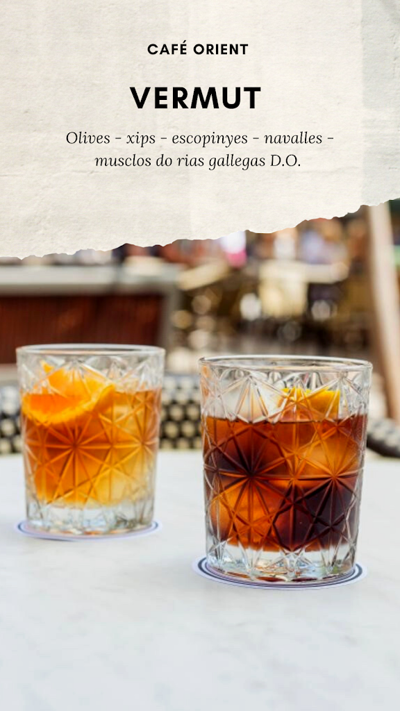 Cafe Orient — Carta