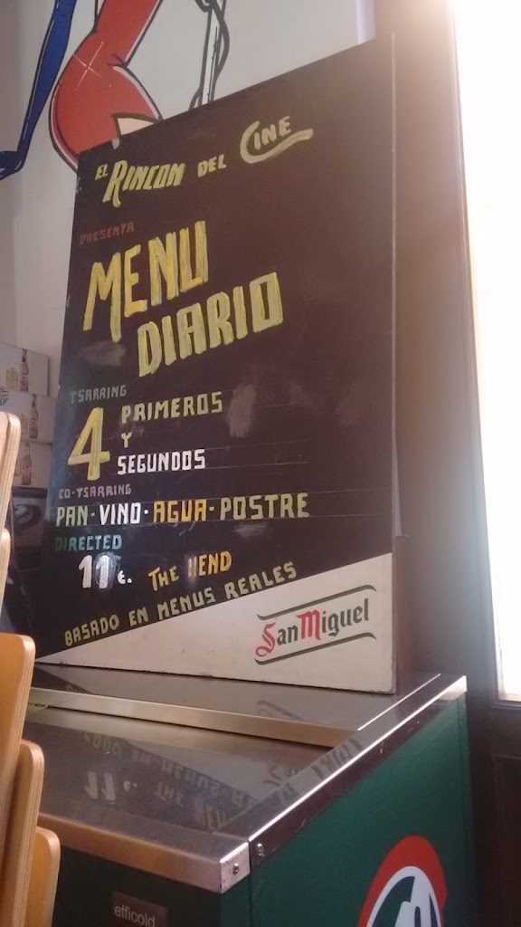 El Rincon Del Cine — Carta