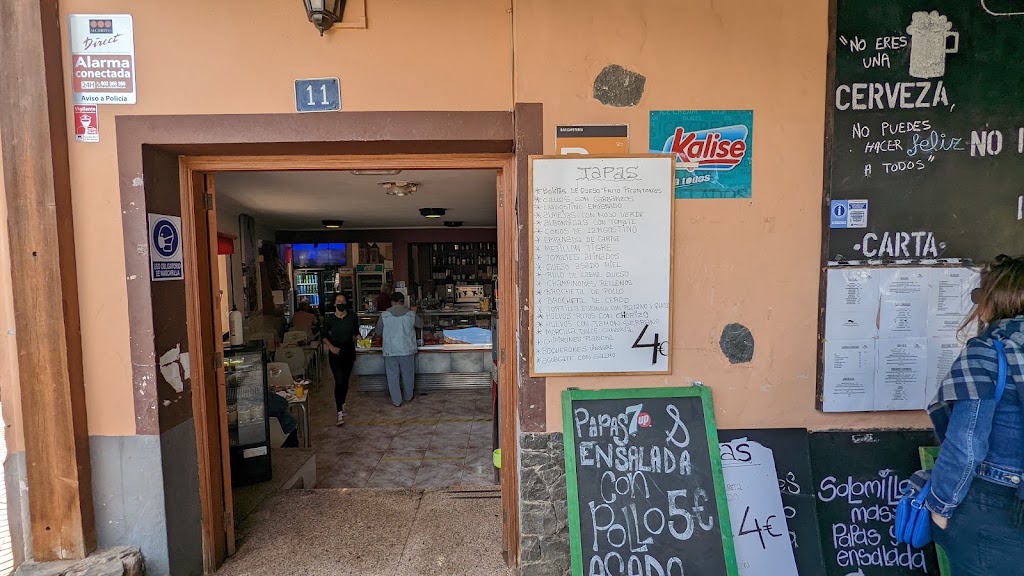 Cafeteria Guayarmina — Carta