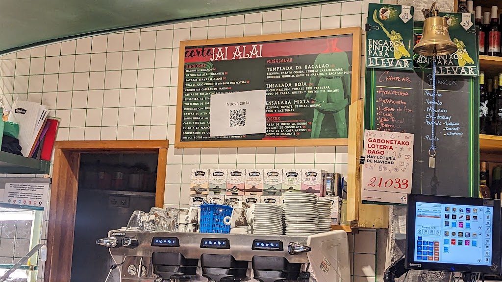 Bar Jai Alai — Carta