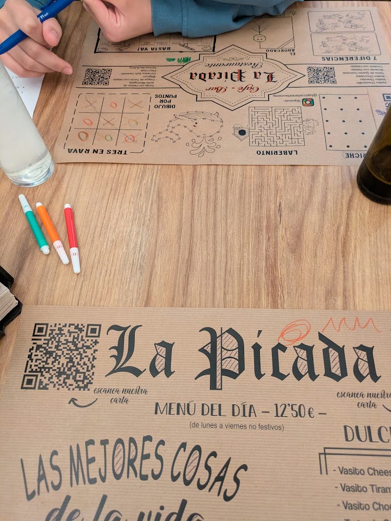 Restaurante La Picada — Carta