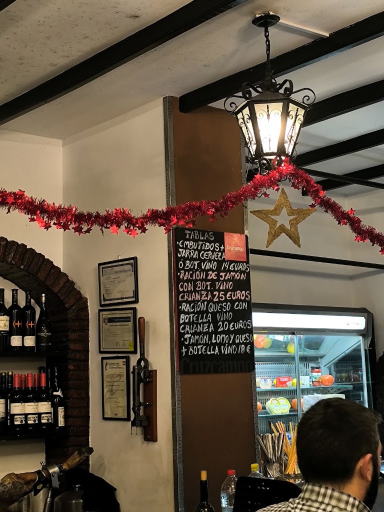 Bar El Cortijo — Carta