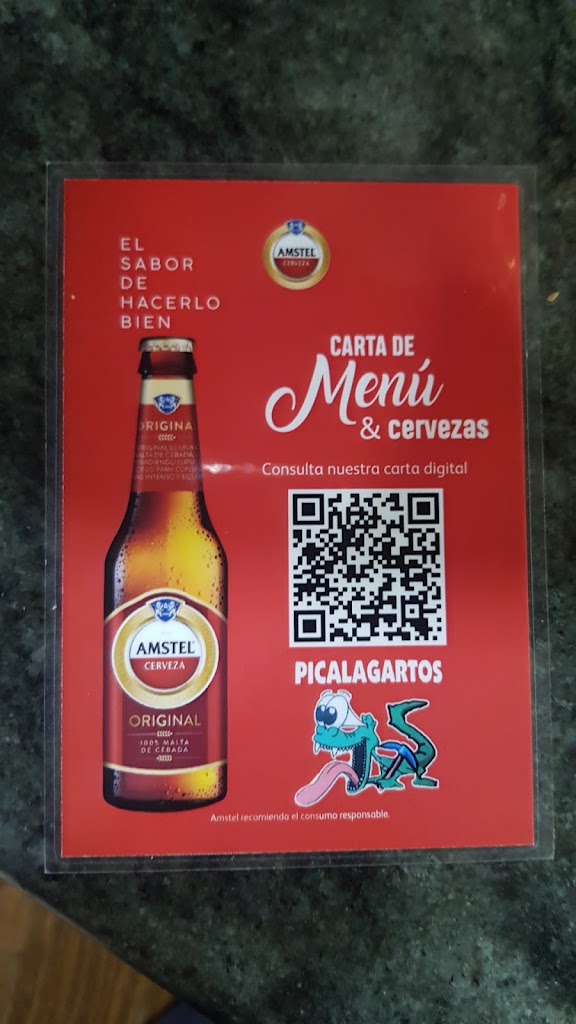 La taberna picalagartos — Carta