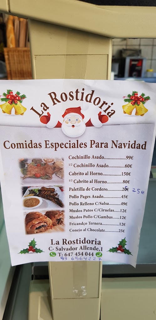 LA ROSTIDORIA — Carta