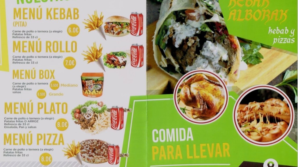 Kebab Al-Buraq — Carta