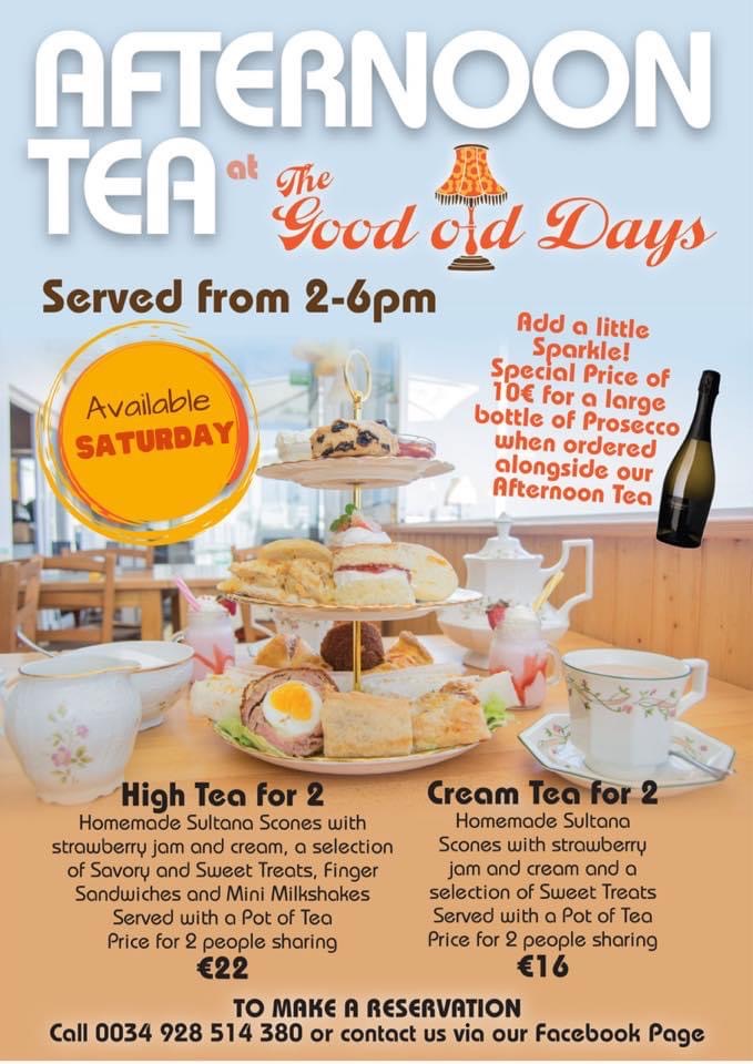 The Good Old Days Bar & Kitchen — Carta