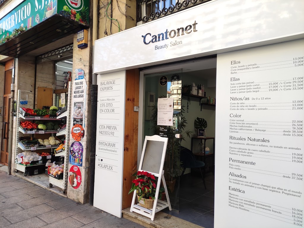 Cantonet Beauty Salon — Exterior