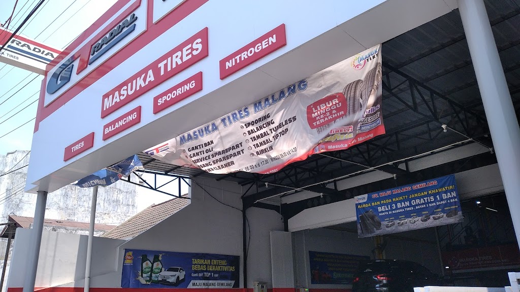Masuka Tires Malang - Toko Ban Mobil & Service Kaki Kaki Mobil Malang