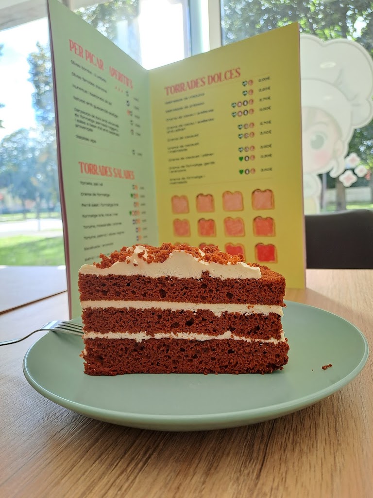 Cafeteria Toc de dolc — Carta