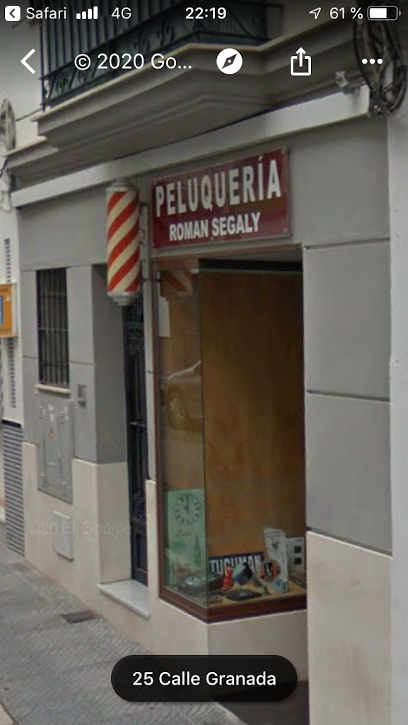 Peluqueria Roman Segaly — Exterior