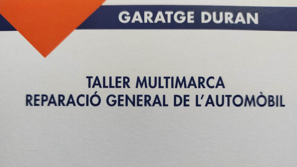 Garatge Duran